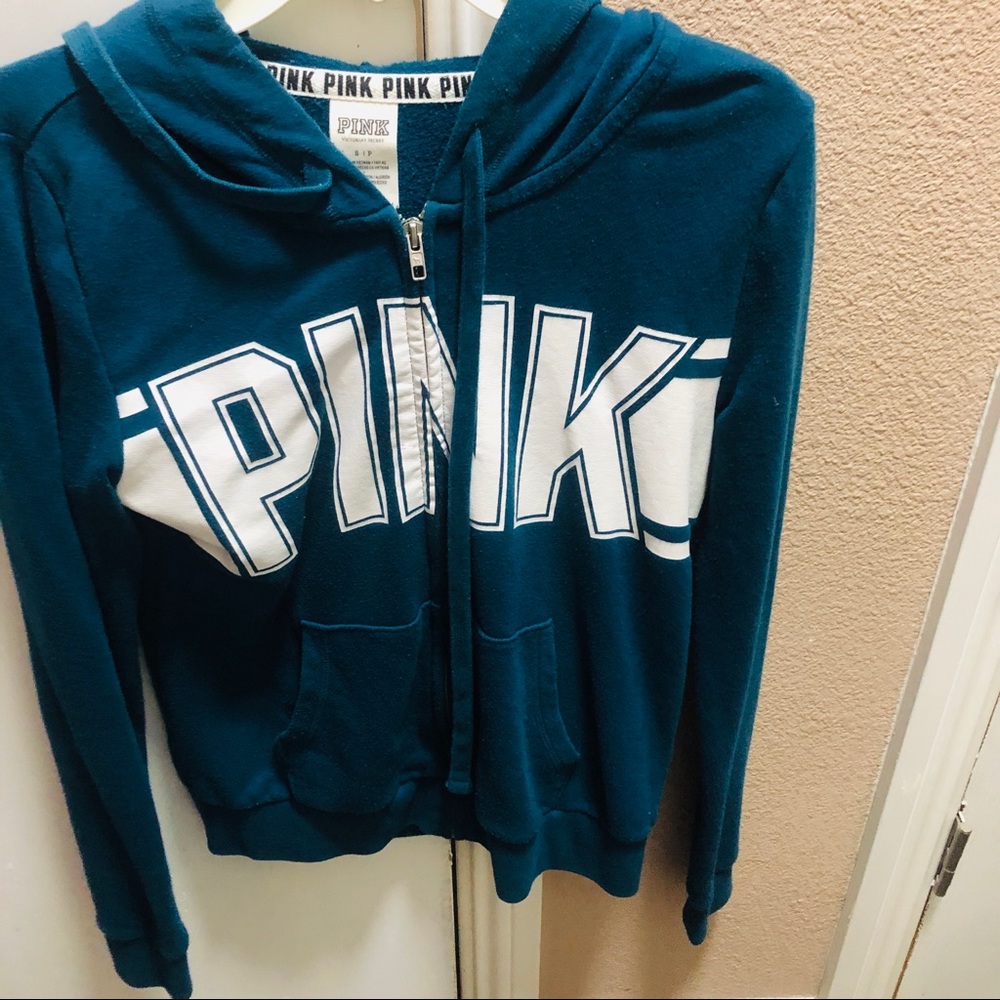 Vs pink full zip